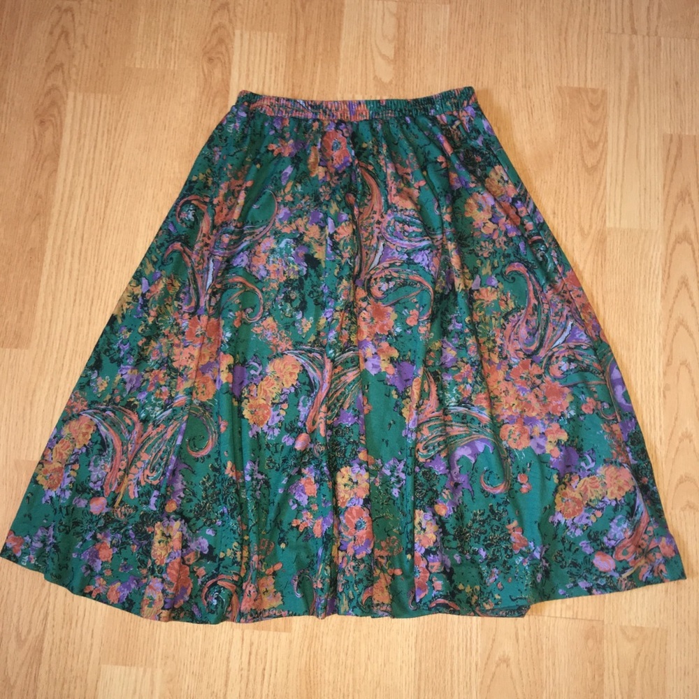Floral vintage skirt